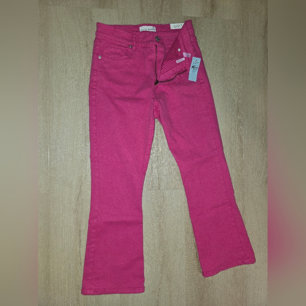 Women's Pink Jeans/capri
